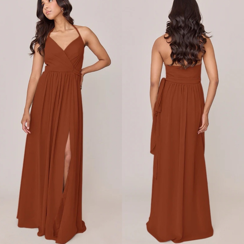 Revelry | Hannah Chiffon Faux Wrap Dress